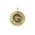 The Gallant Token | Artisan Horse Pet ID & Custom Engraved Dog Tag, front view