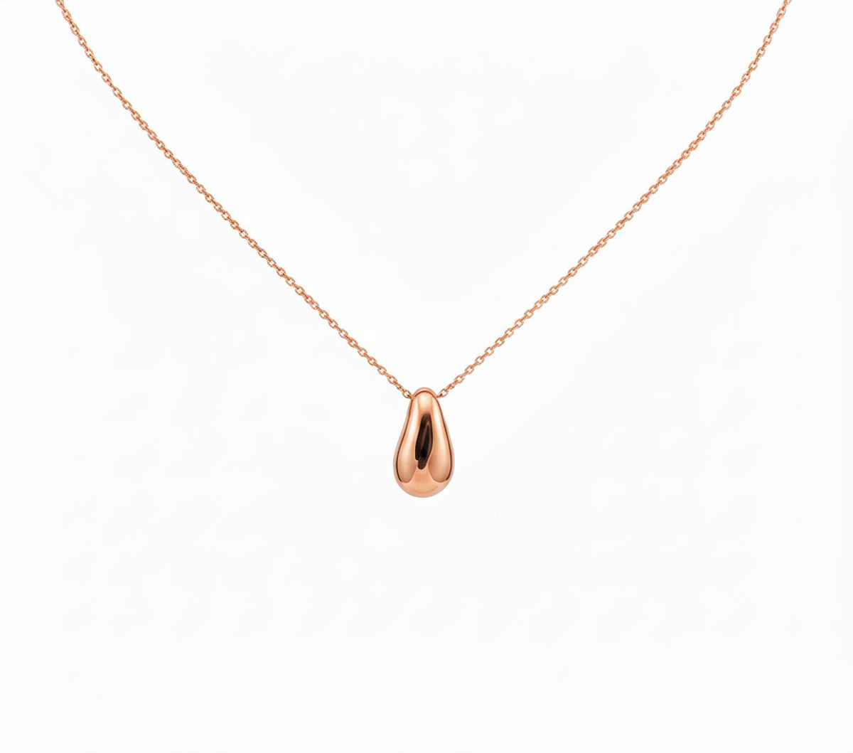 Pebble Charm Necklace | Minimalist Nature Talisman, alternate angle