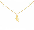 Gecko Necklace | Sterling Silver Lizard Pendant | Renewal & Healing Symbol, front view