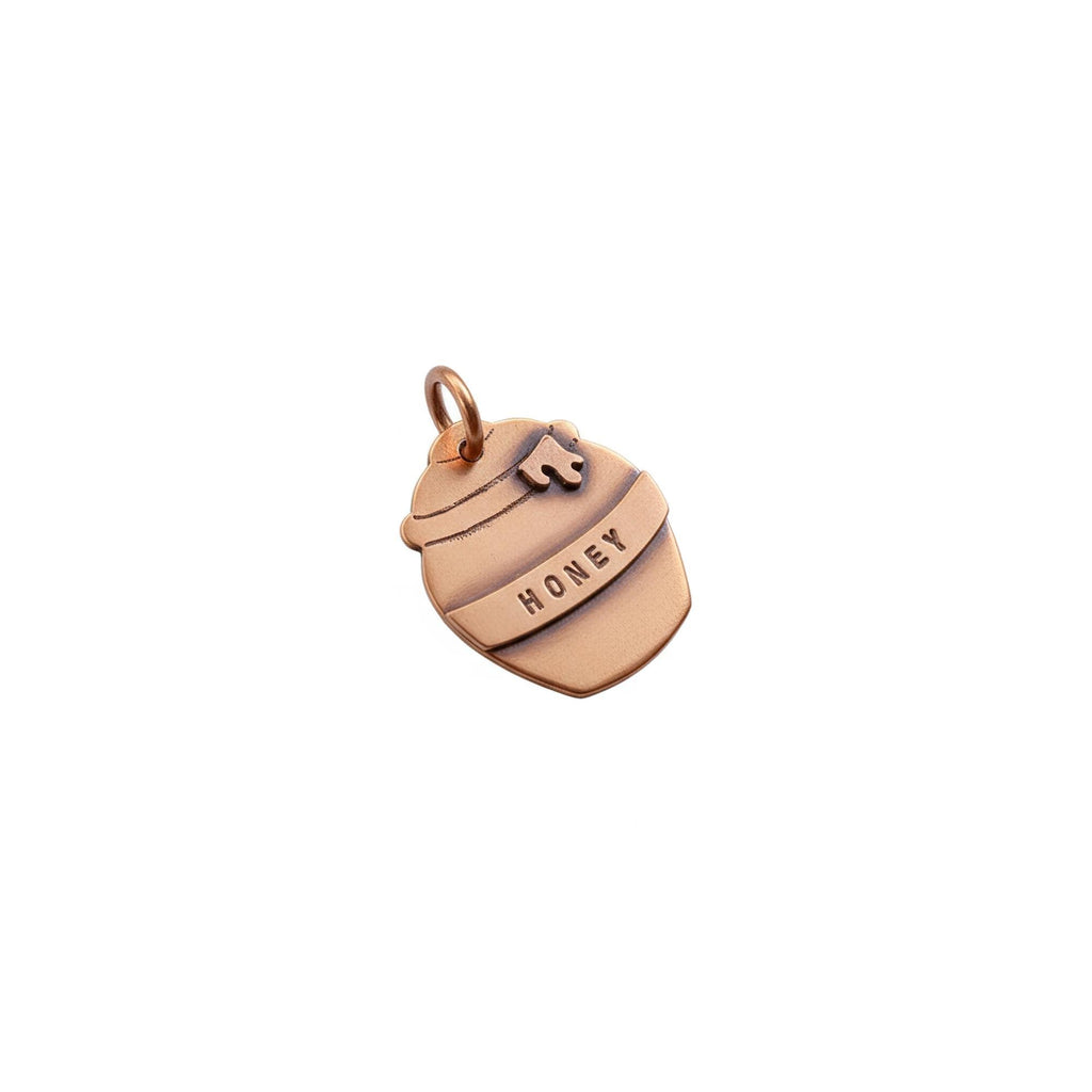 The Sweetest Soul Token | Artisan Honey Jar Pet ID & Custom Dog Tag, in Copper finish