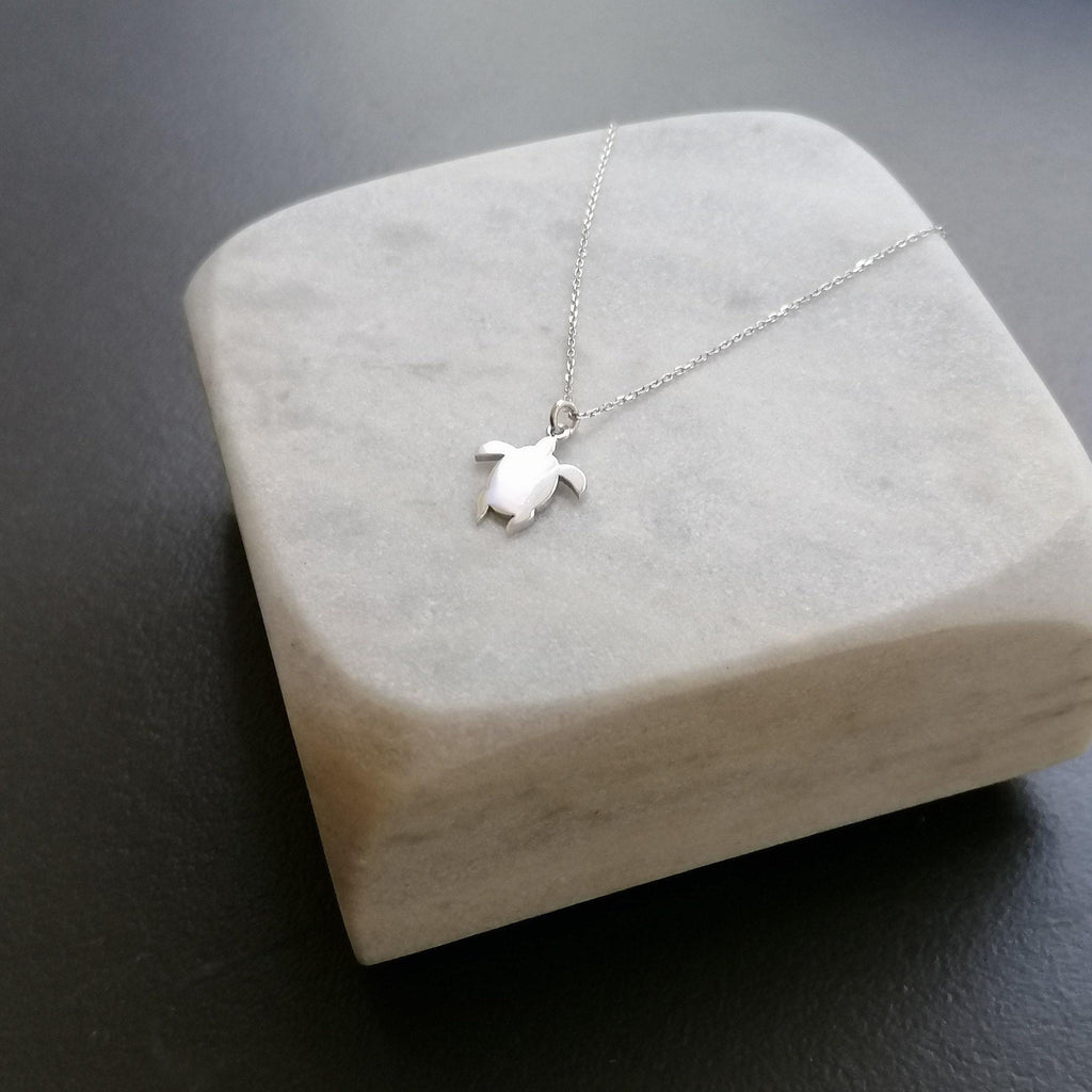 Dainty Turtle Necklace | Ocean Longevity Talisman