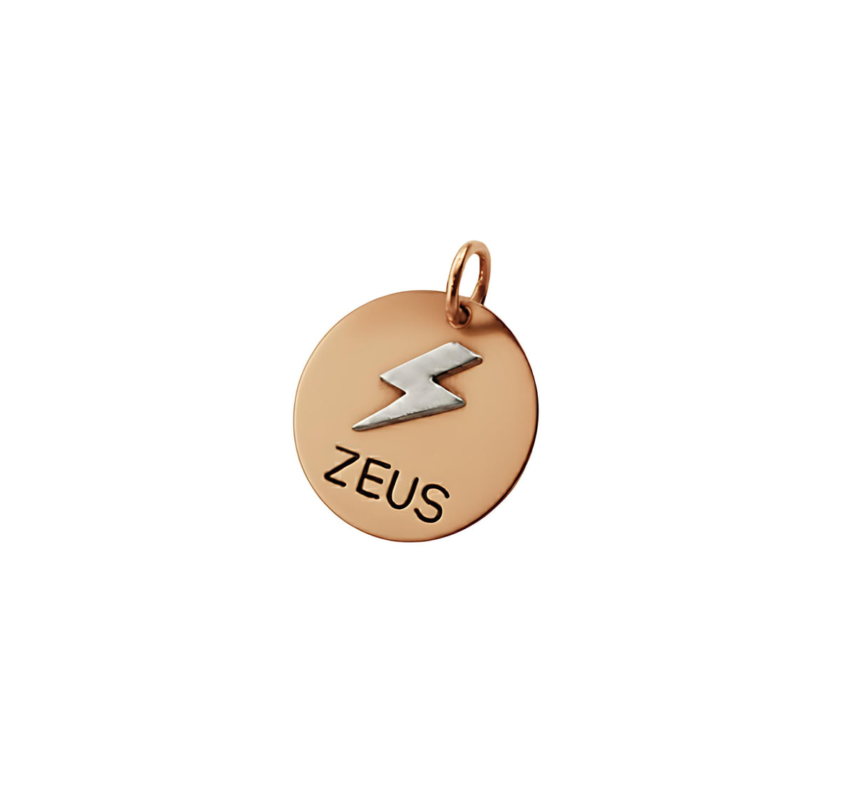 The Lightning Strike Token | Artisan Bolt Pet ID & Custom Dog Tag