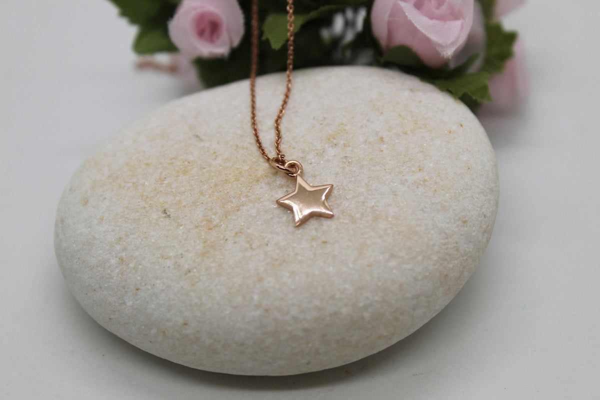 Star Necklace | Delicate Silver Celestial Charm | Inspirational Gift for Daughter, additional detail