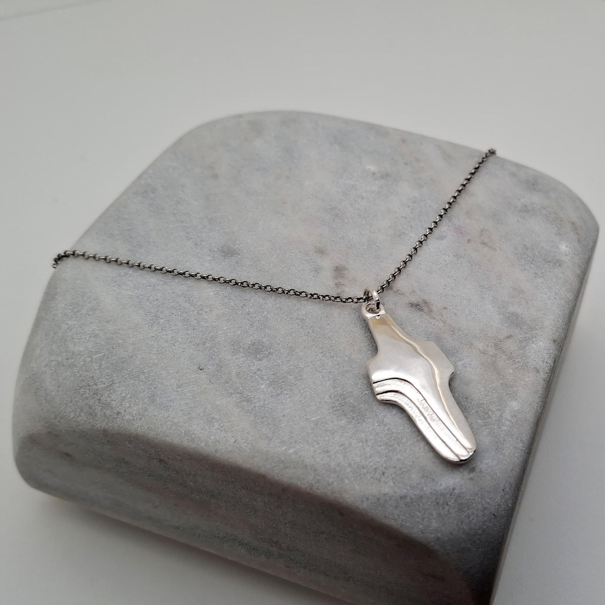 Abstract Cross Pendant | Contemporary Faith Talisman