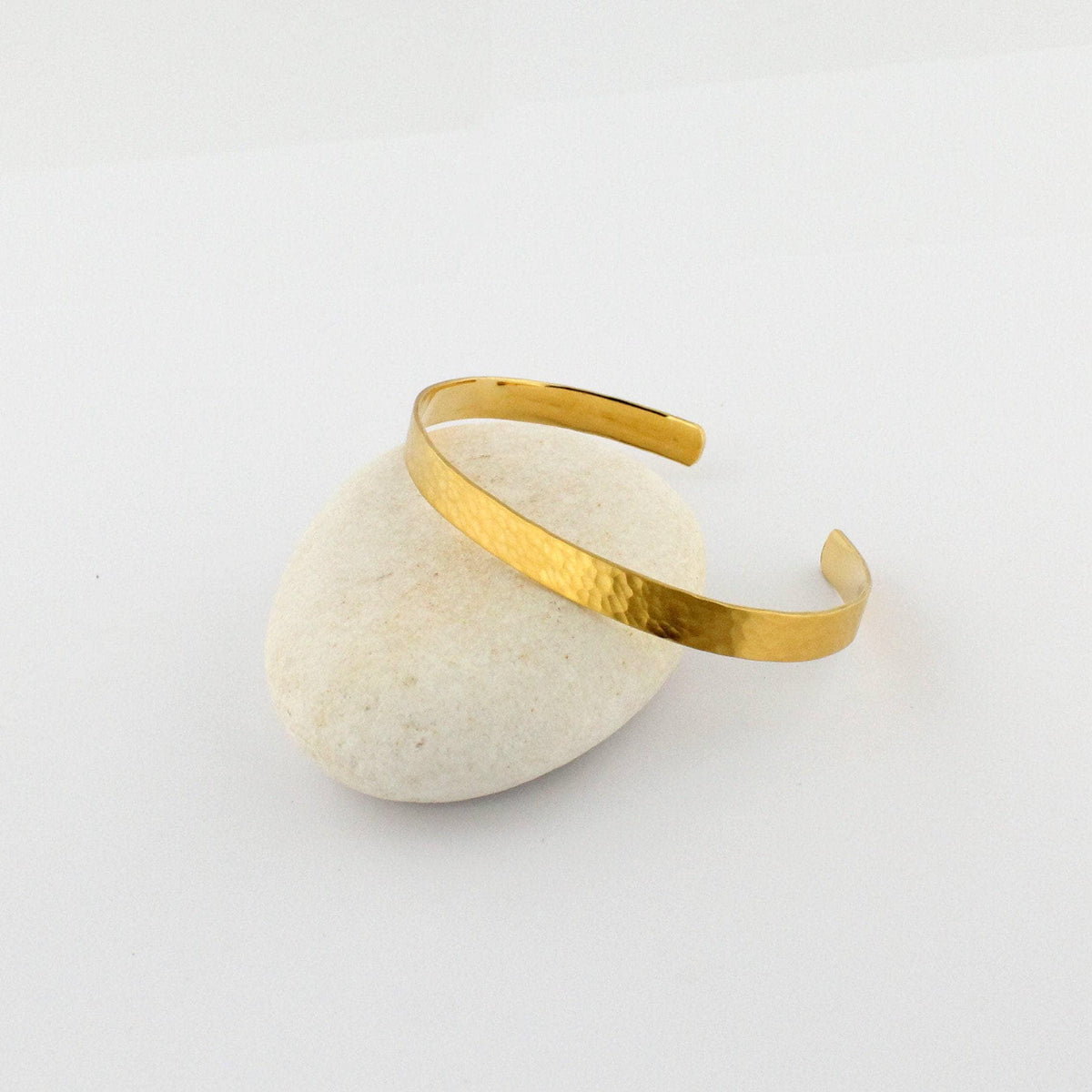 Hand-Hammered Silver Cuff Bracelet | Custom Engraved Hidden Message Band, close-up detail