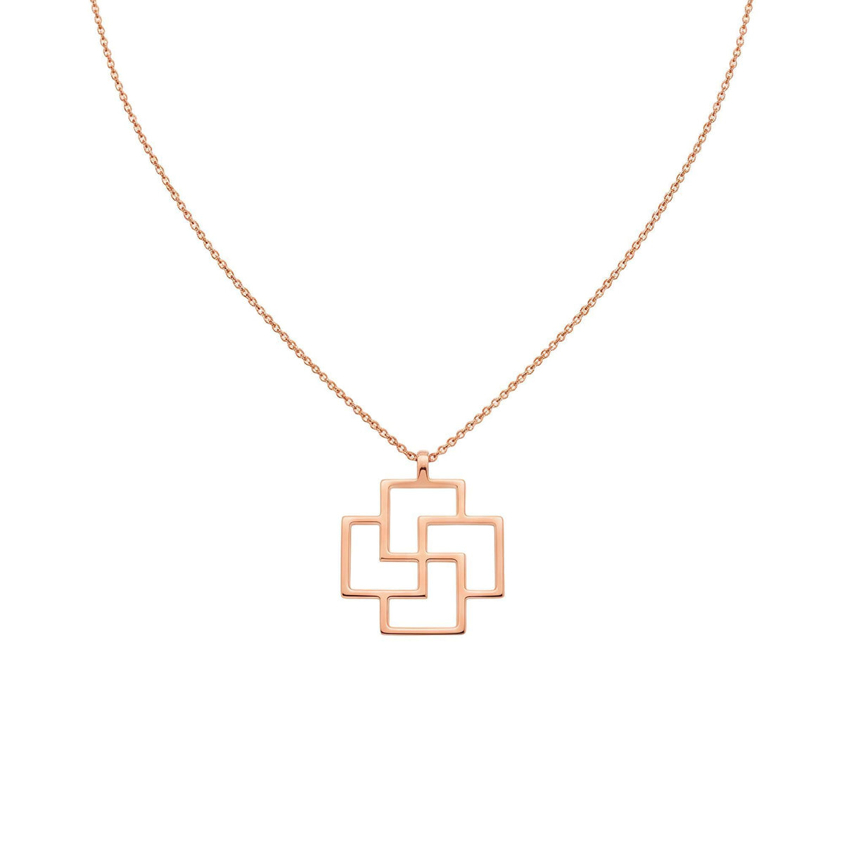Tursaansydan Pendant | Ancient Finnish Protection Charm, in Rose Gold Plated finish