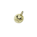 The Protective Amulet | Artisan Evil Eye Cat Tag & Custom ID, front view