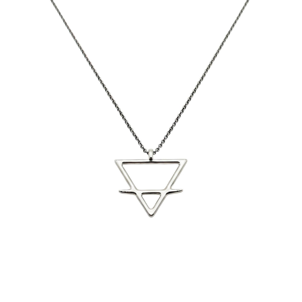 Earth Element Necklace | Grounding Talisman, front view