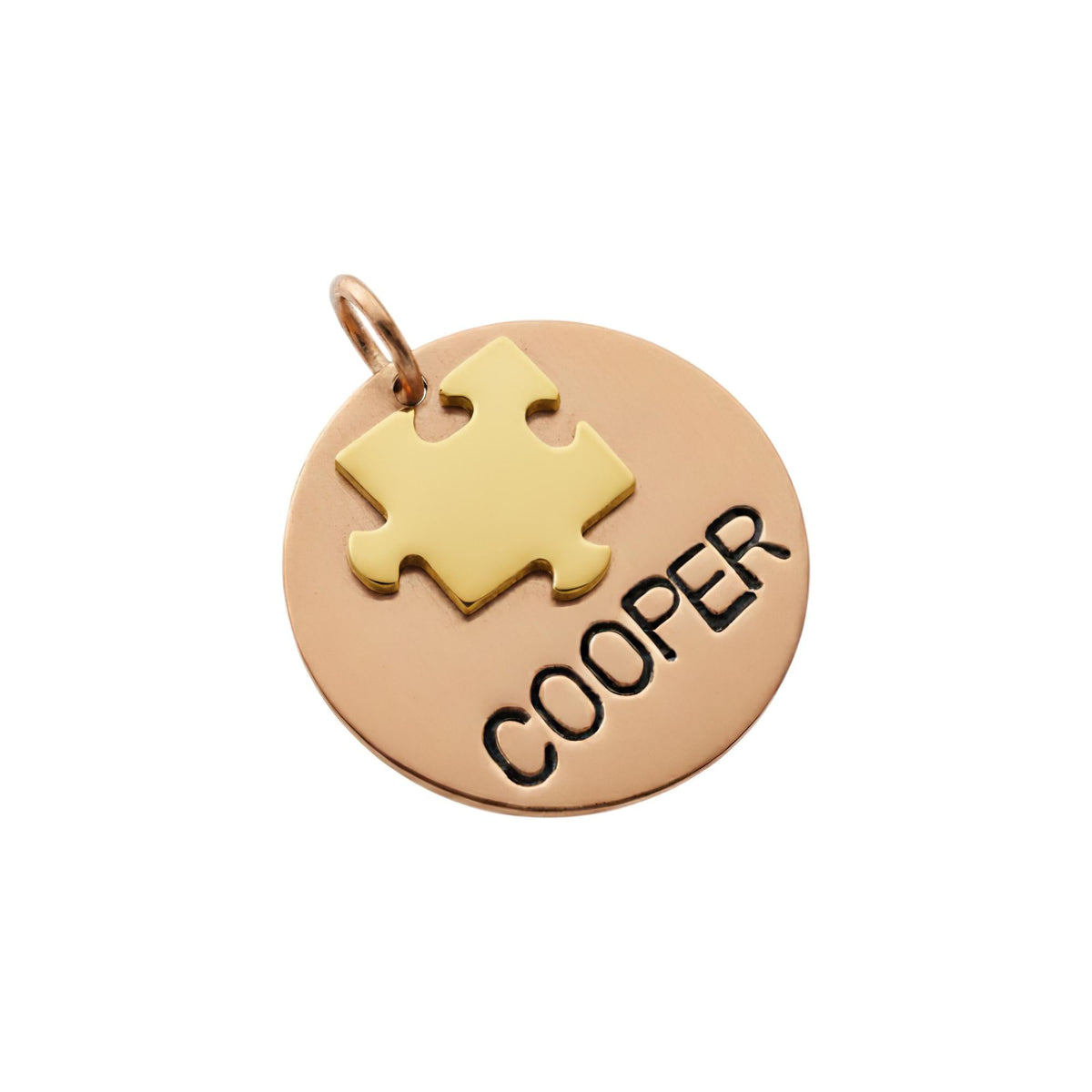 The Final Piece Token | Artisan Puzzle Pet ID & Custom Dog Tag