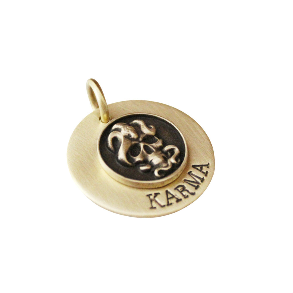 The Viperskull Token | Artisan Snake Skull Pet ID & Custom Engraved Dog Tag, close-up detail