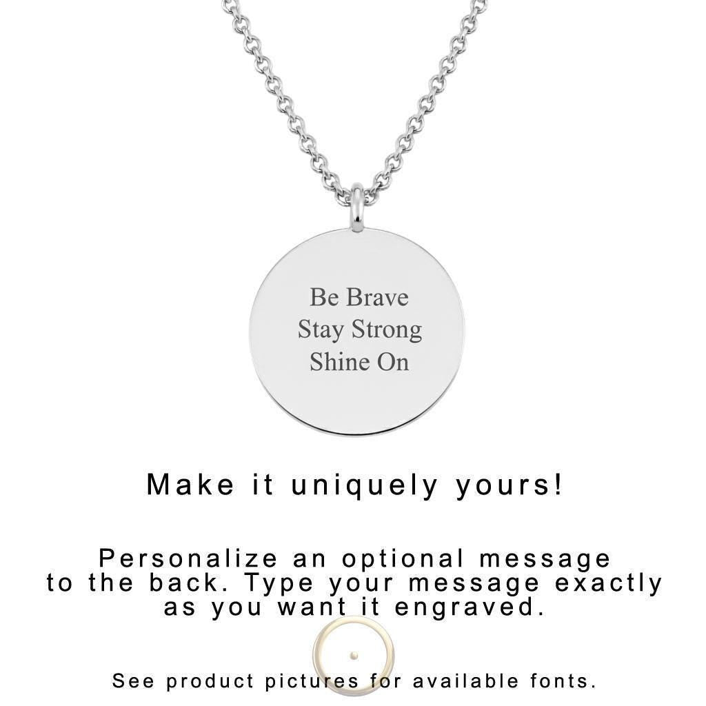 Eye of Ra Necklace | Egyptian Protection Symbol Pendant, alternate angle