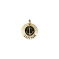The Anchor Sigil | Artisan Mixed Metal Pet ID & Custom Engraved Dog Tag, front view