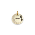 The Oceanic Adventure Token | Artisan Marine Pet ID & Custom Engraved Dog Tag, front view
