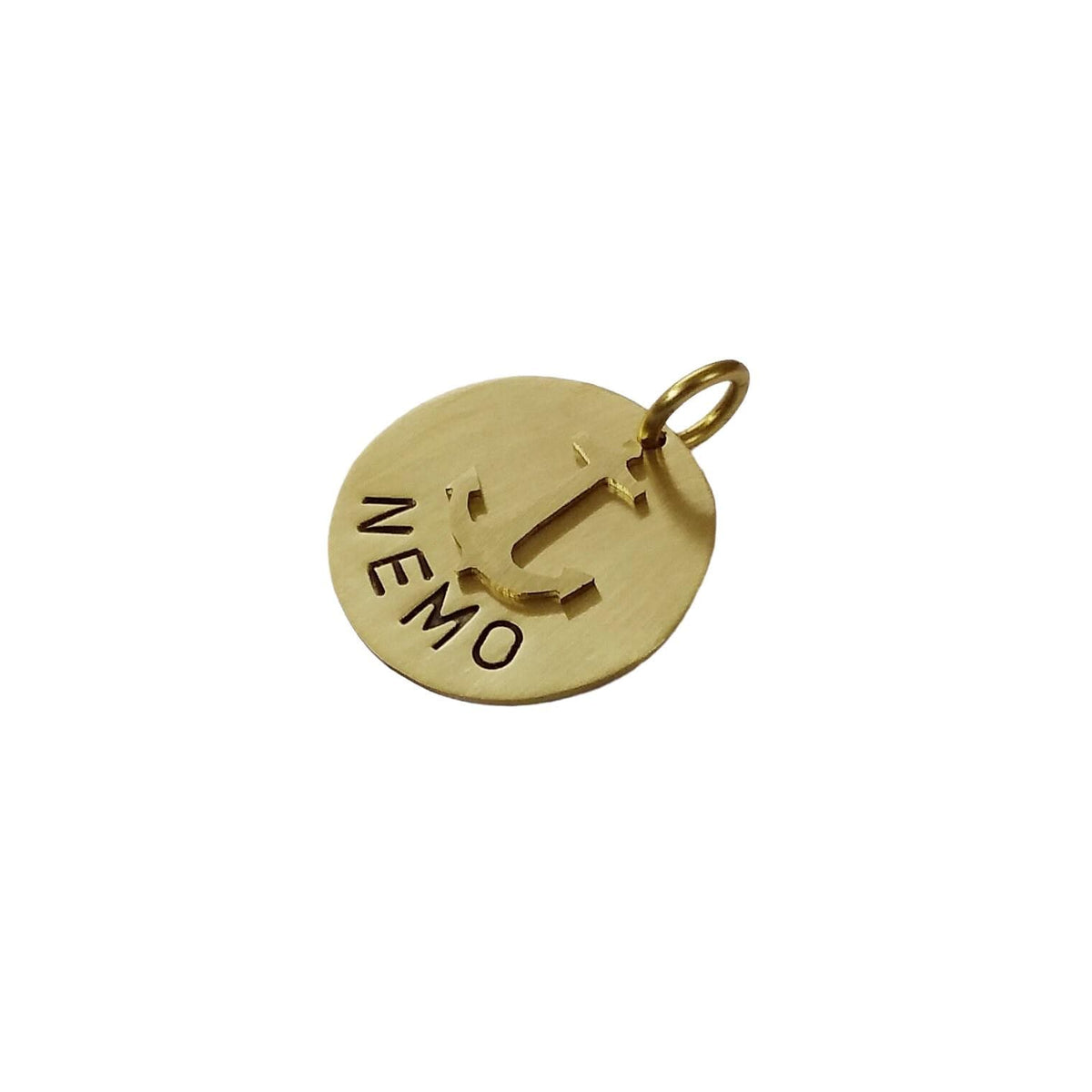 The Steadfast Anchor Token | Artisan Nautical Pet ID & Custom Tag