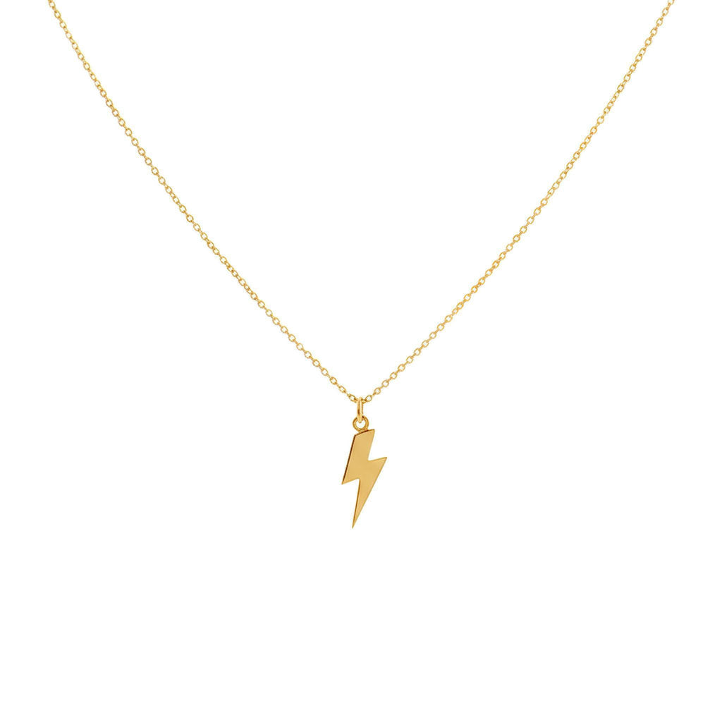 Lightning Bolt Necklace | Empowerment Talisman, alternate angle
