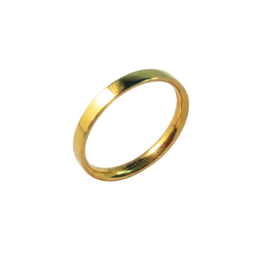 Unity Gold Band | Solid 14K Gold Promise Ring | Heirloom Commitment, in Yellow Gold 14K finish