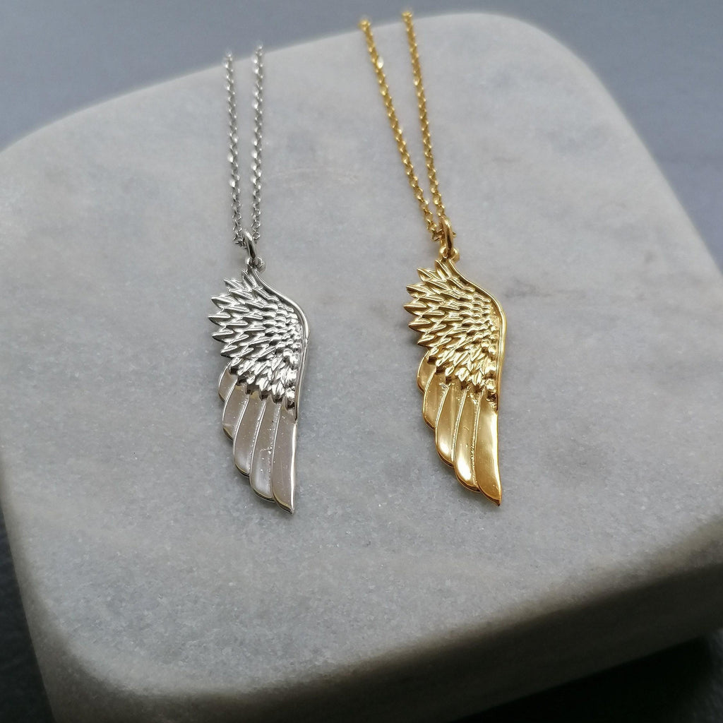 Angel Wing Necklace | New Beginnings Talisman, additional detail