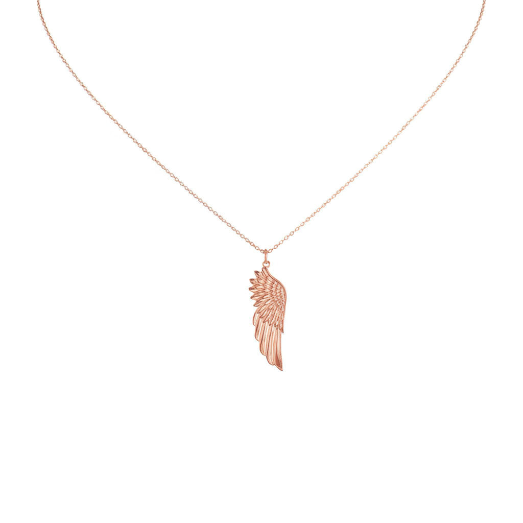 Angel Wing Necklace | New Beginnings Talisman, alternate angle